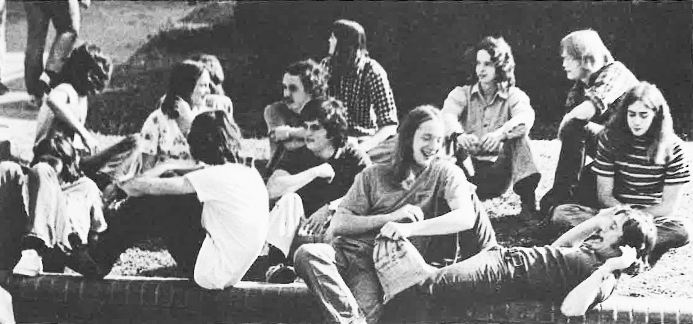 1974 Group Lounging