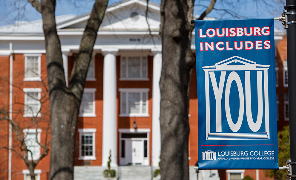 louisburg includes you banner